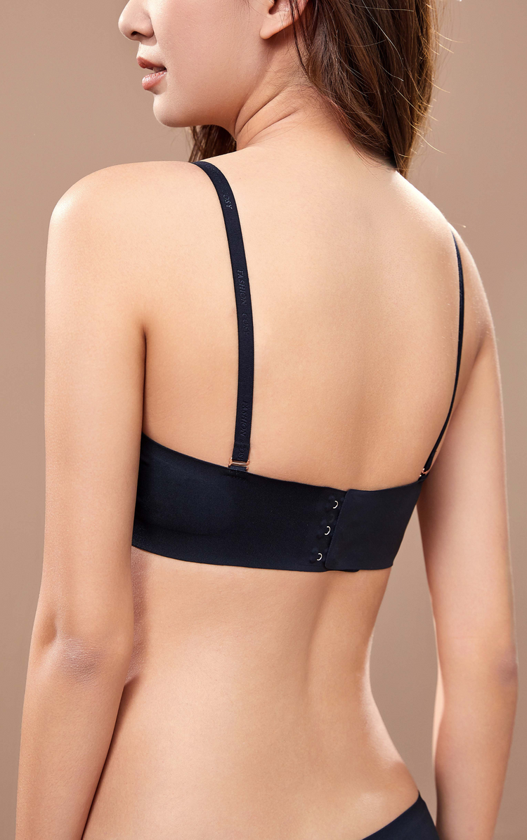 Airy Seamless Full Coverage Wireless Thin Cups Tube Top Bra #16008