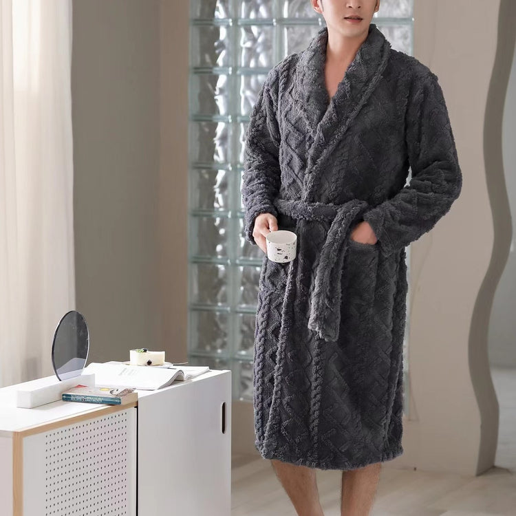 His & Hers Soft Fleece Dressing Gown#724551/715551