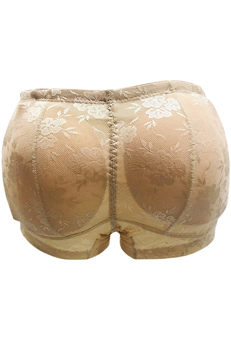 Underwear for Women with Floral Fake Buttock Hip Padded Design #33803