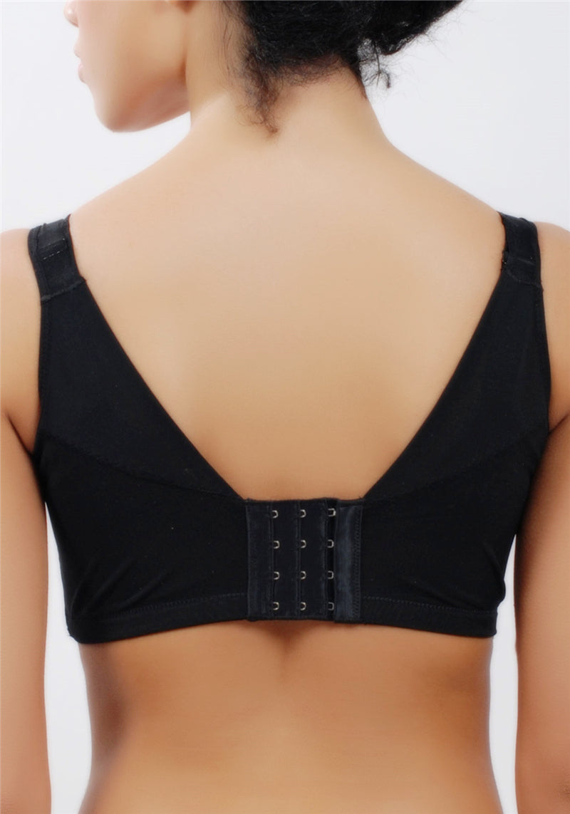 Detail view of beige polka dot contour bra showing breathable cotton-lined cups and lace mesh